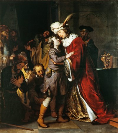 ジョセフとその兄弟、1657年 作： Gerbrandt van den Eeckhout