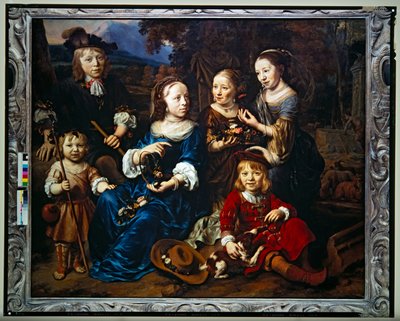 アルテタス・トーリングの子供たち 作： Gerbrandt van den Eeckhout