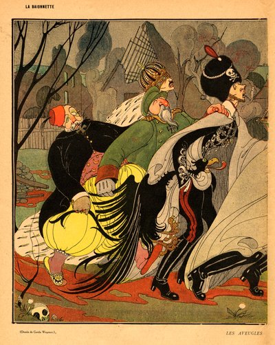 The Baionette, Satirical in Colours 作： Gerda Marie Frederike Wegener