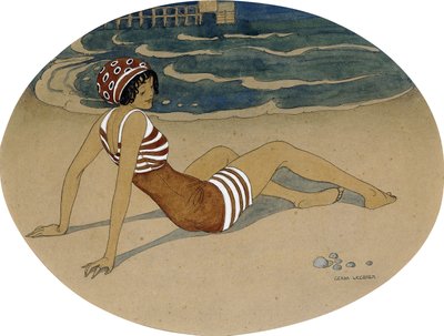 新しい水着 作： Gerda Marie Frederike Wegener