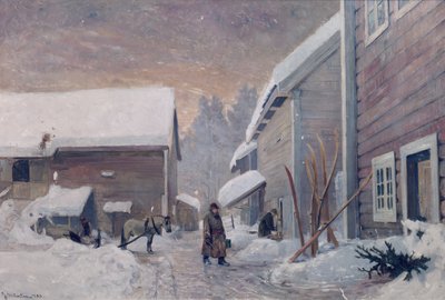 医者は家に帰る 作： Gerhard Peter Frantz Vilhelm Munthe
