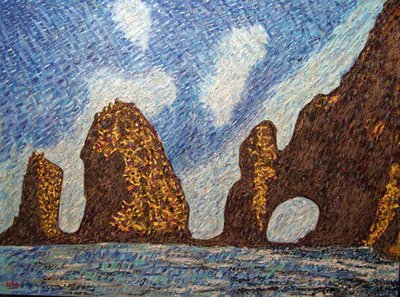 カボ・アーチ、2018年（キャンバスに油彩） 作： Gerhardt Isringhaus