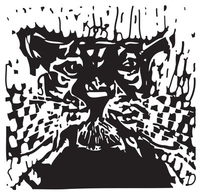 ひげのある猫 作： Gerhardt Isringhaus