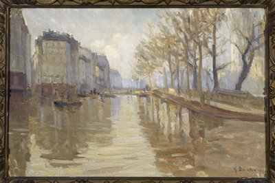 ケ・モンテベロ（1910年洪水） 作： Germain Eugene Bonneton