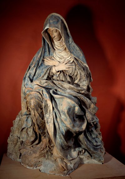 痛みの聖母像 ジェルマン・ピロン（1535-1590）作 16世紀 パリ、ルーヴル美術館 作： Germain Pilon