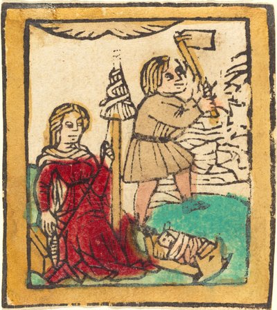 アダムとイブ 作： German 15th Century