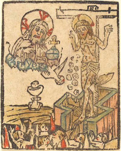 聖体の寓意 作： German 15th Century