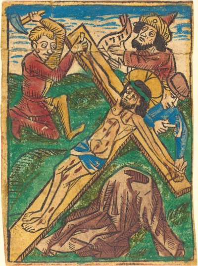 十字架につけられたキリスト 作： German 15th Century