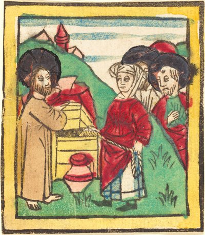 キリストとサマリアの女 作： German 15th Century