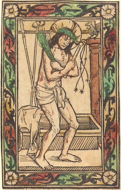 悲しみの人としてのキリスト 作： German 15th Century