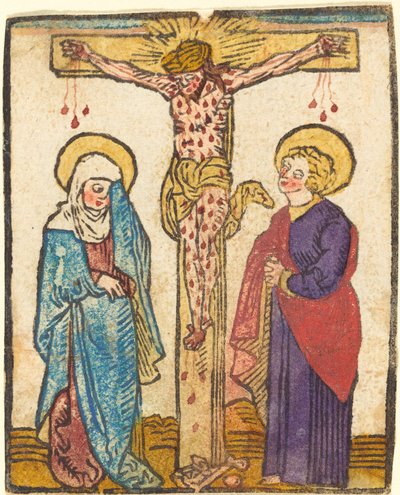十字架上のキリスト 作： German 15th Century