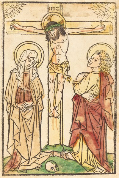 十字架上のキリスト 作： German 15th Century