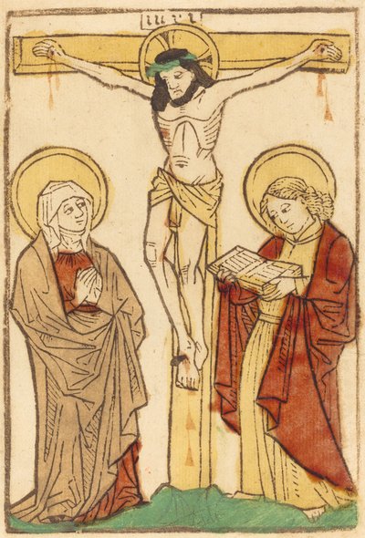 十字架上のキリスト 作： German 15th Century