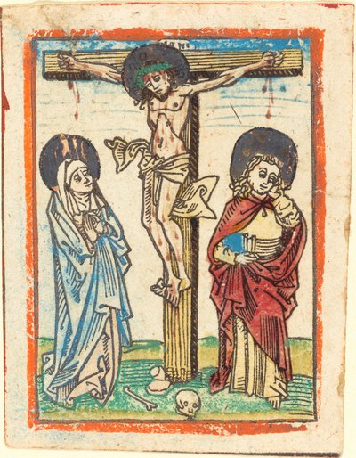 十字架上のキリスト 作： German 15th Century