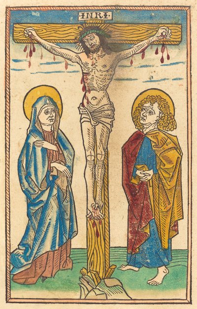 十字架上のキリスト 作： German 15th Century