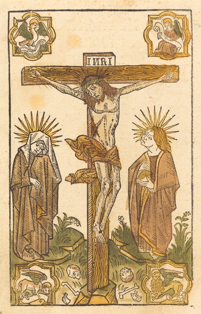 十字架上のキリスト 作： German 15th Century