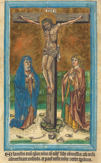 十字架上のキリスト 作： German 15th Century