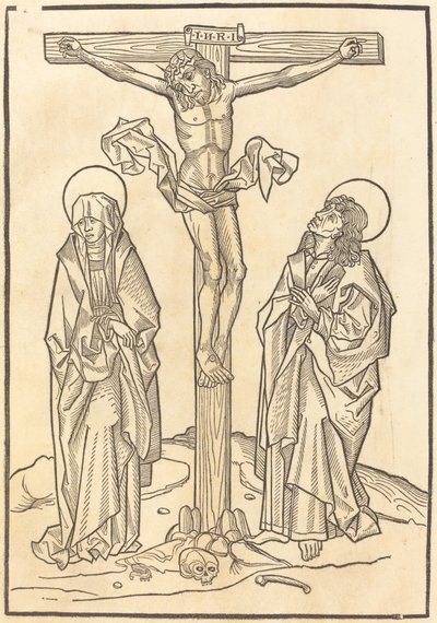 十字架上のキリスト 作： German 15th Century