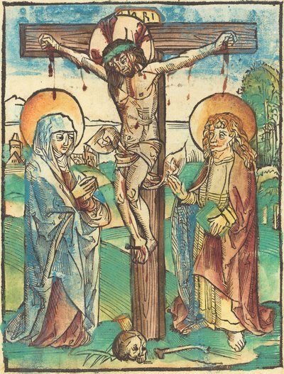 十字架上のキリスト 作： German 15th Century