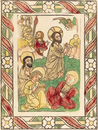 オリーブ山のキリスト 作： German 15th Century