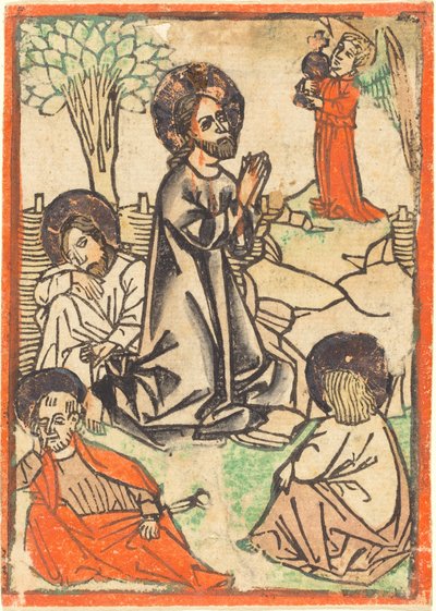 オリーブ山のキリスト 作： German 15th Century