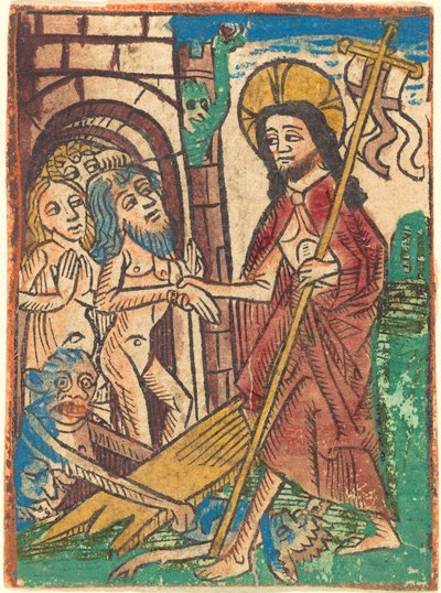 リンボへの降下 作： German 15th Century