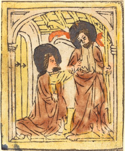 疑うトーマス 作： German 15th Century