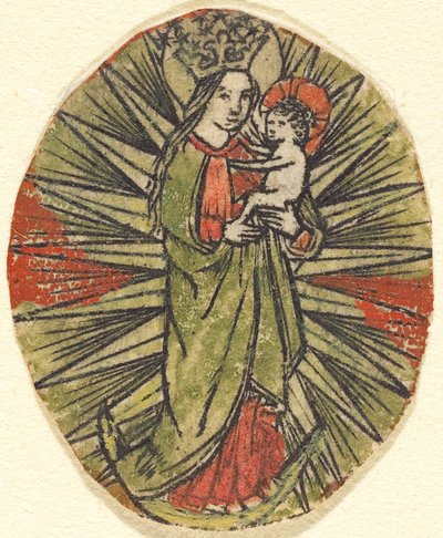 マドンナと子供 作： German 15th Century
