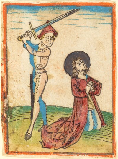 聖人の殉教 作： German 15th Century