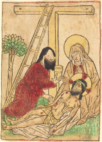 聖ヨハネとのピエタ 作： German 15th Century