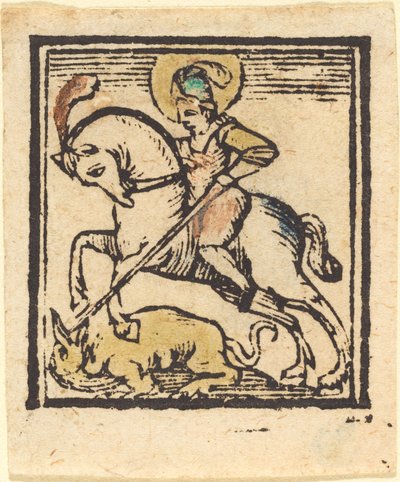 セントジョージ 作： German 15th Century