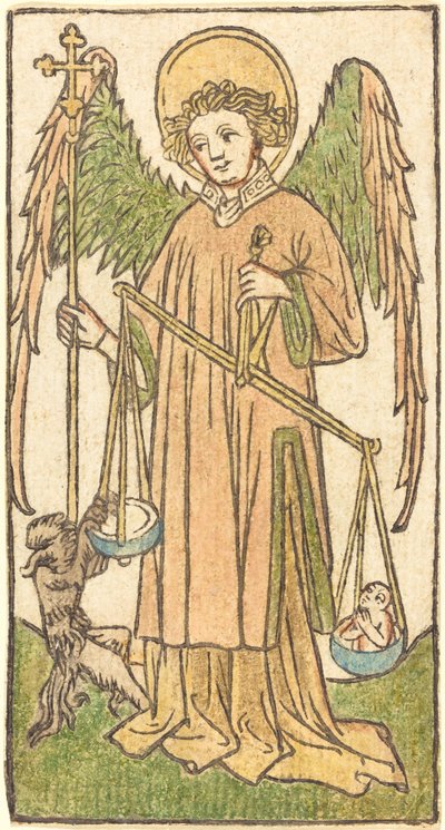 聖ミカエル 作： German 15th Century