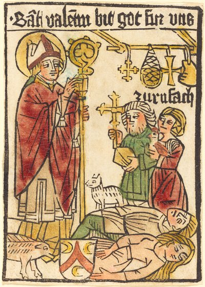 聖バレンタイン 作： German 15th Century