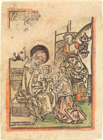 マギの崇拝 作： German 15th Century