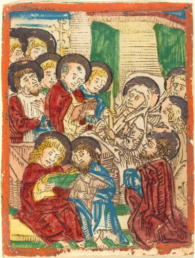 処女の死 作： German 15th Century