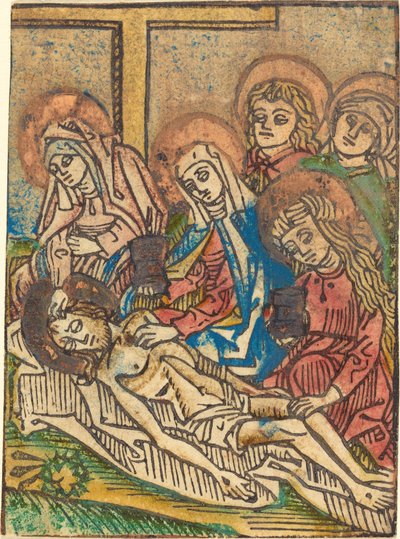 キリストの防腐処理 作： German 15th Century