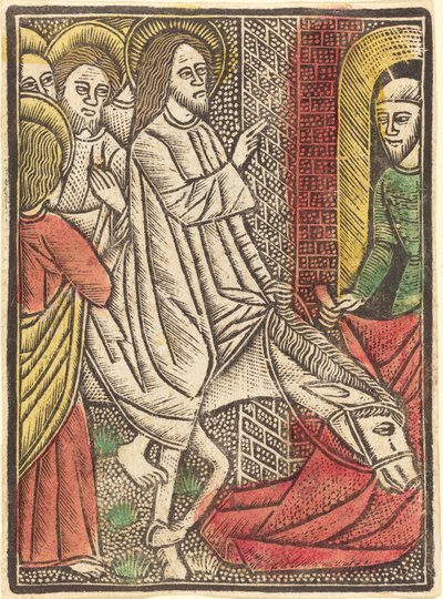 エルサレムへの参入 作： German 15th Century