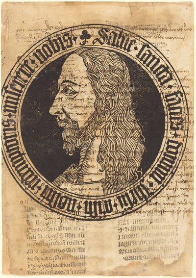 キリストの頭 作： German 15th Century