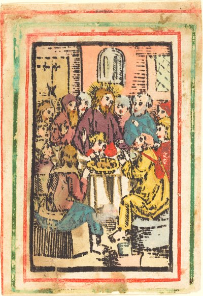 最後の晩餐 作： German 15th Century