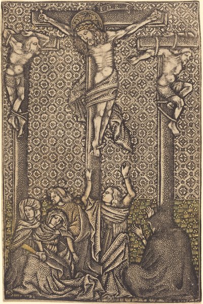 はりつけ 作： German 15th Century or Master with the Crossed Clubs