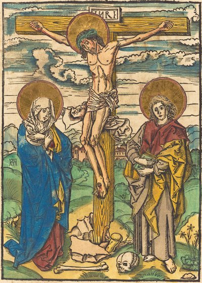 十字架上のキリスト 作： German 16th Century