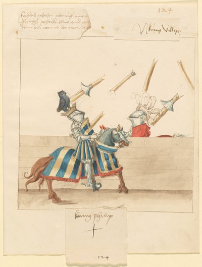 イタリアの平和の馬上槍試合 作： German 16th Century