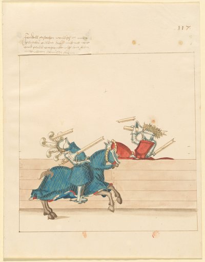 イタリアの平和の馬上槍試合 作： German 16th Century