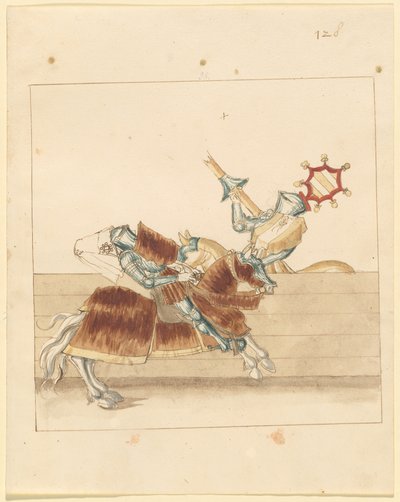 イタリアの平和の馬上槍試合 作： German 16th Century