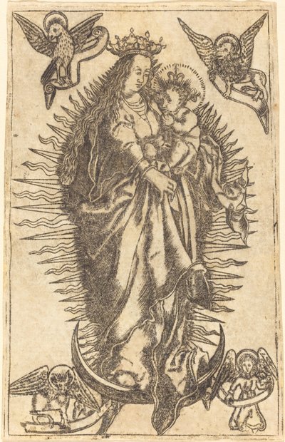 マドンナと子供 作： German 16th Century