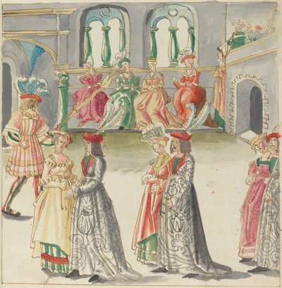マスカレード 作： German 16th Century