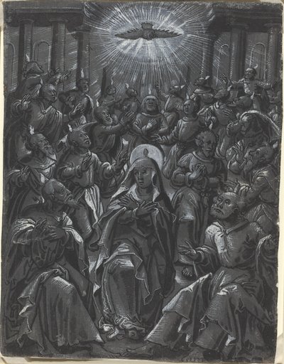 ペンテコステ [recto] 作： German 16th Century