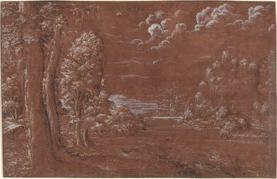 川の風景 作： German 16th Century