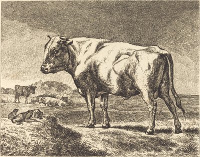 牛 作： German 19th Century