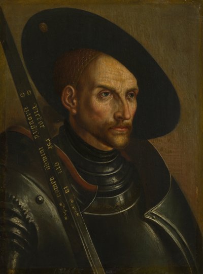 エドザード1世の肖像、東フリジア伯爵1461-1528、18世紀 作： German Master